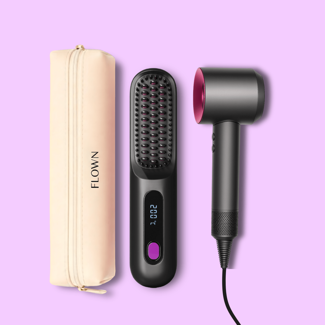 GoBrush PRO + Leather Pouch + Lunair Dryer