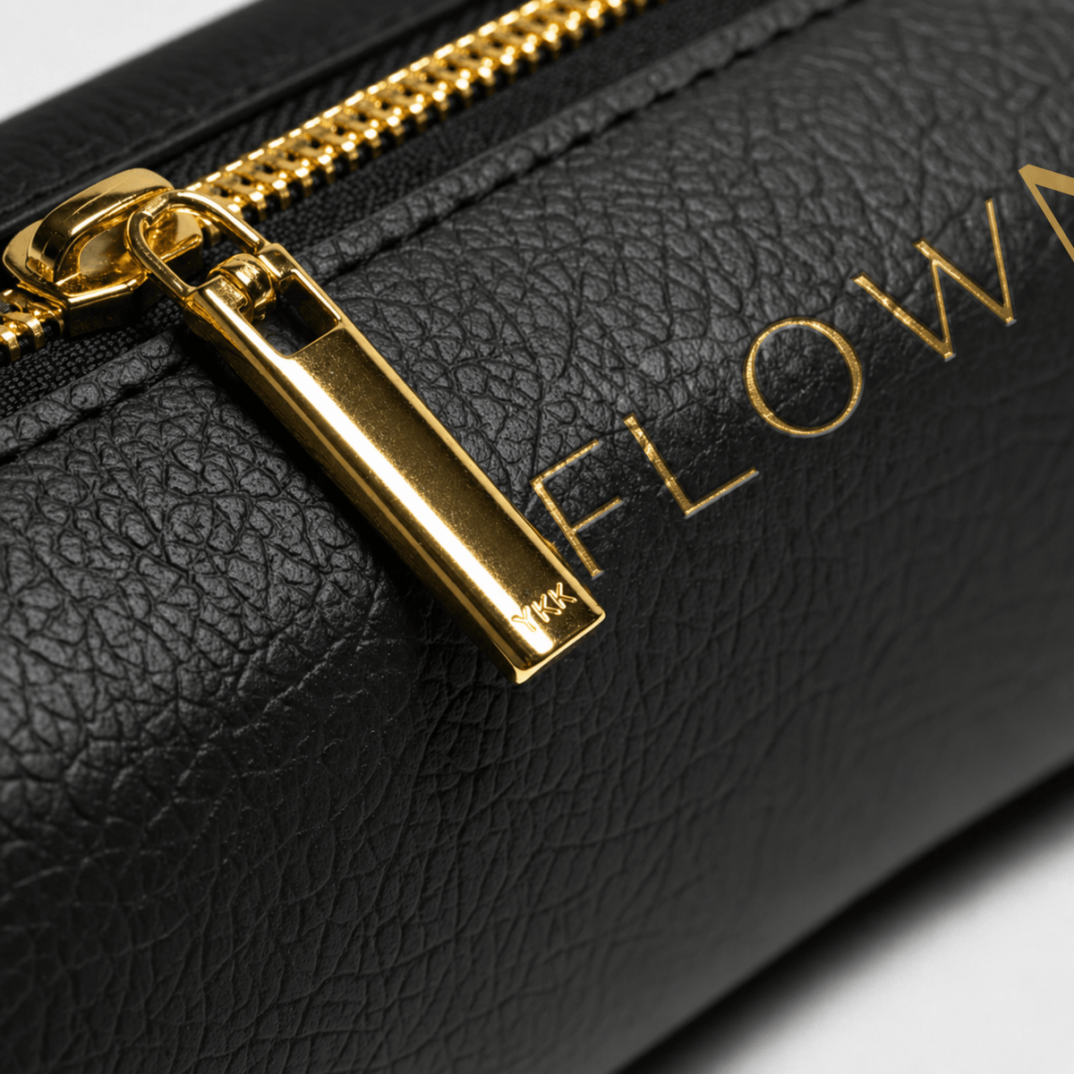 Black Leather Pouch for GoBrush