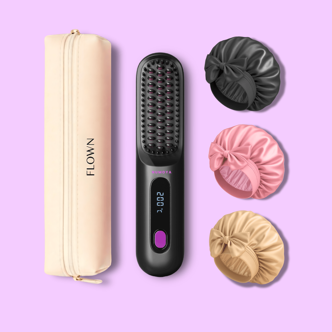 GoBrush PRO + Leather Pouch + Bonnets