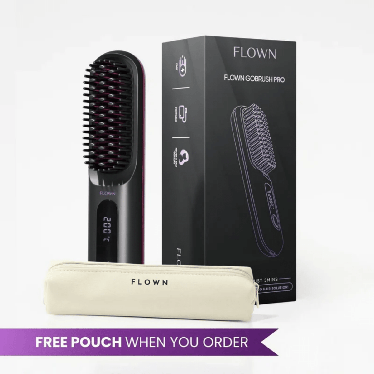 Cordless Straightening Brush