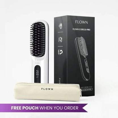 [NEW] FLOWN Portable Straightener Brush - GoBrush PRO